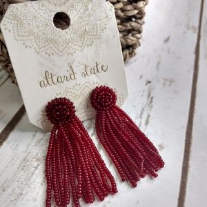 Altar'd State Jewelry - New Altar'd States seated bead tassel earrings Altar'd State Jewelry - New Altar'd States seated bead tassel earrings